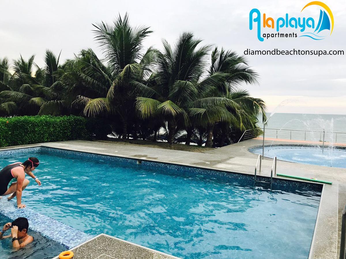 Resort Playa Azul Departamentos Frente Al Mar Tonsupa Ngoại thất bức ảnh